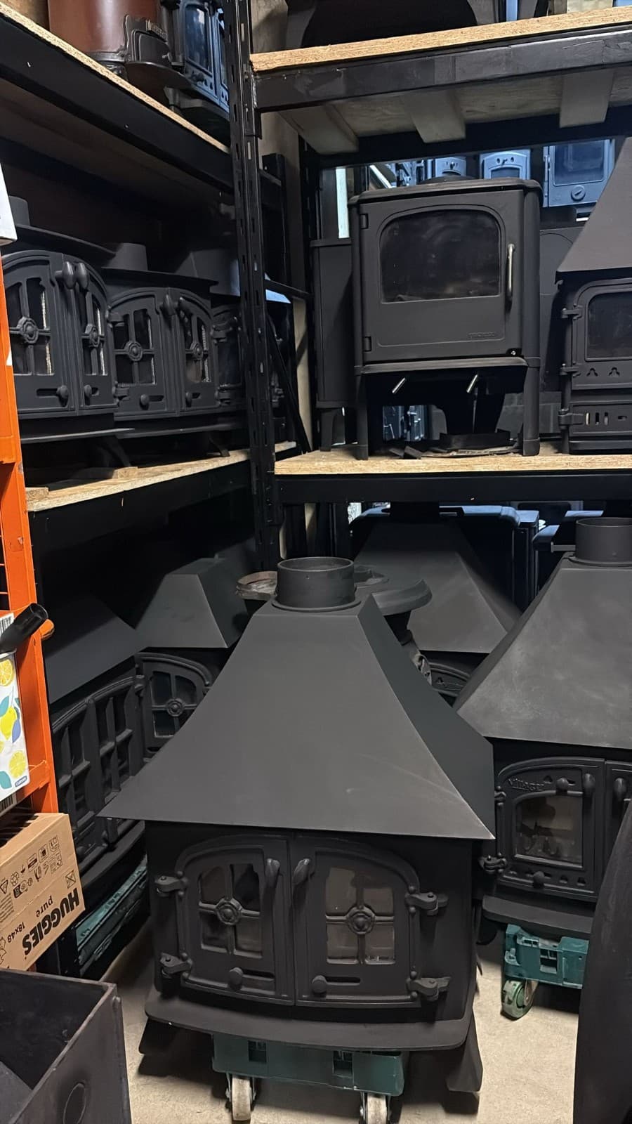 YEOMAN COUNTRY 14 Stove, 14KW, Multifuel, (log,wood+burner), DEFRA ๐๐ Delivery โ view 2