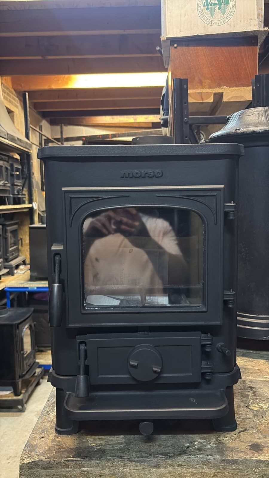Morso Squirrel 1430 Stove, 5kW, MULTIFUEL, (log,wood+burner), DELIVERY🚚🚚