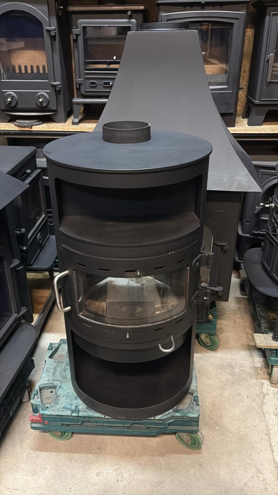 Rais Classic Woodburning stove (log,wood+burner), DEFRA, ๐๐ โ view 5