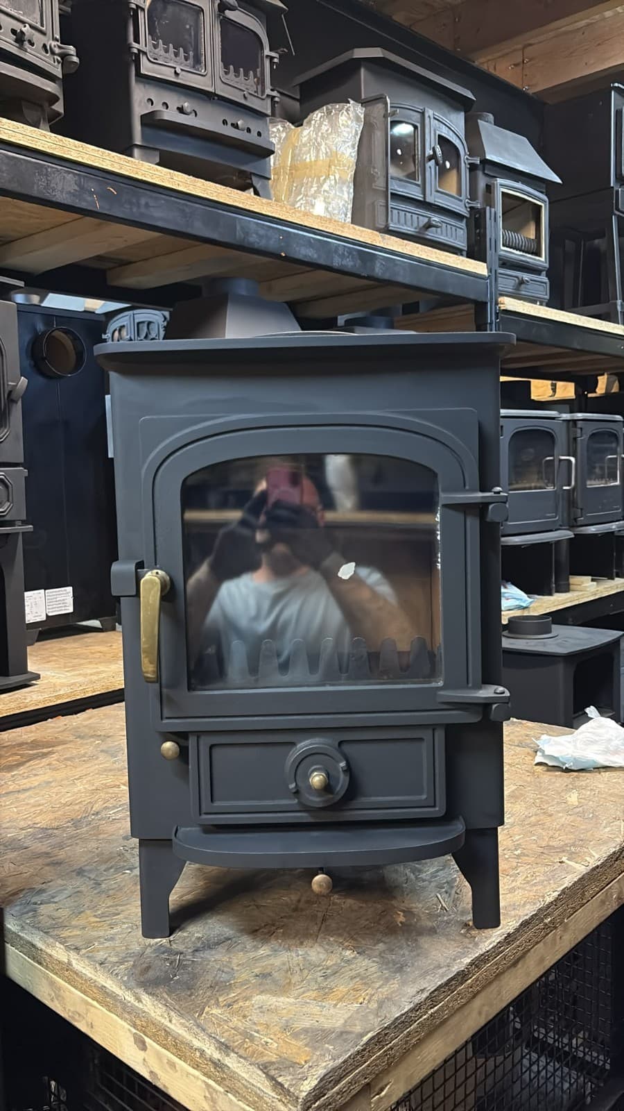 Clearview PIONEER 400 Stove, 5kW, MULTIFUEL, (log,wood+burner)๐๐๐๐๐๐