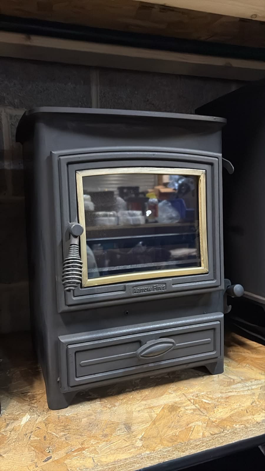 Aarrow Becton 5, multifuel Stove coal log burner delivery available! — view 2