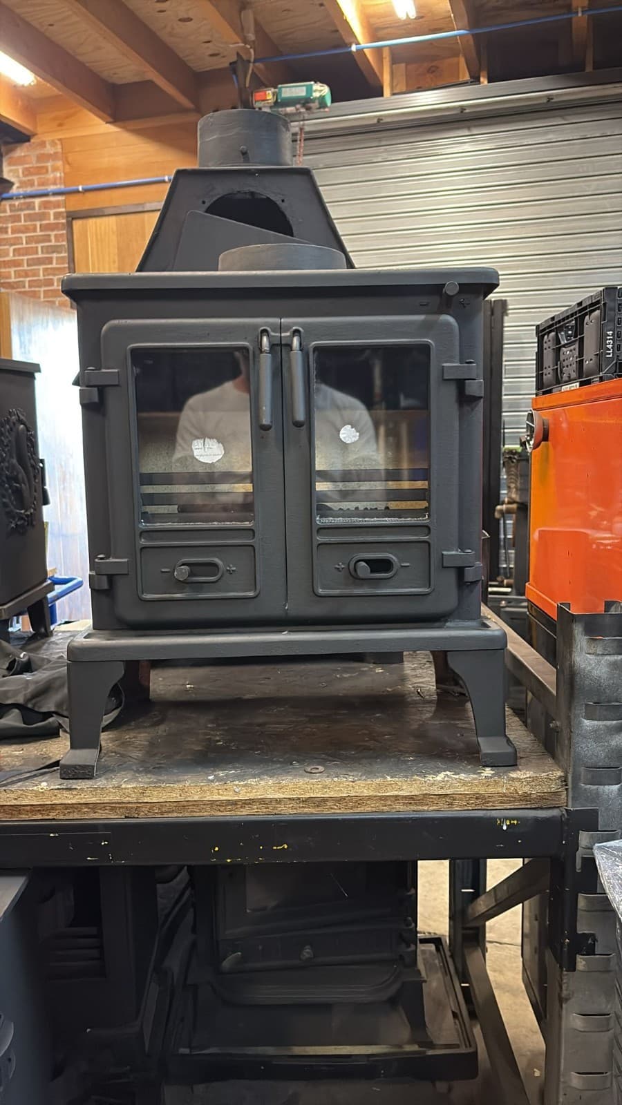 fIREFOX 8 Stove 8kw, MULTIFUEL, (log,wood+burner), , ๐๐๐ 5