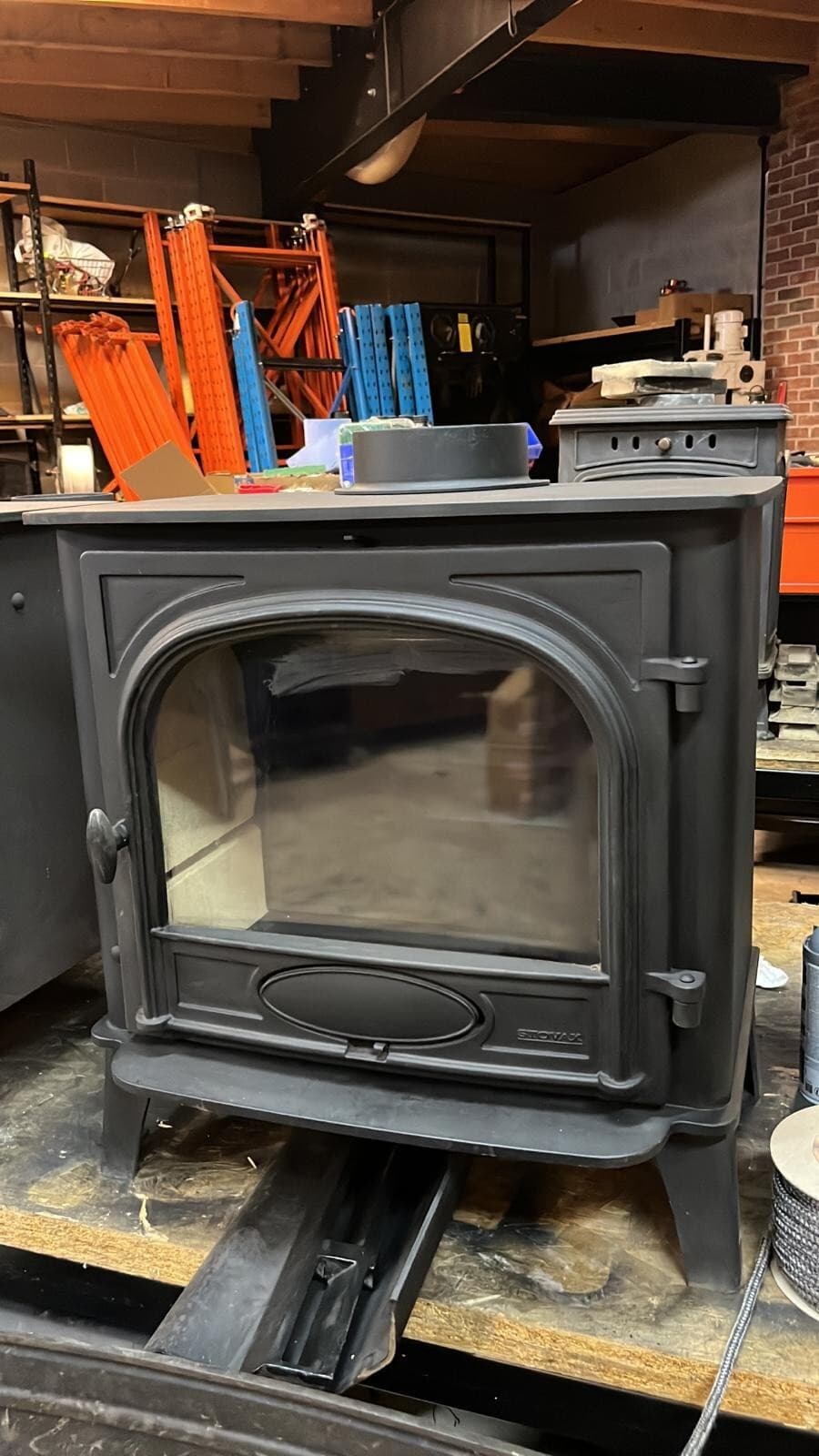 Stovax Stockton 8, 8kW, WOODBURNER, STOVE, (log,wood+burner), DEFRA, ๐๐ ๐ โ view 5