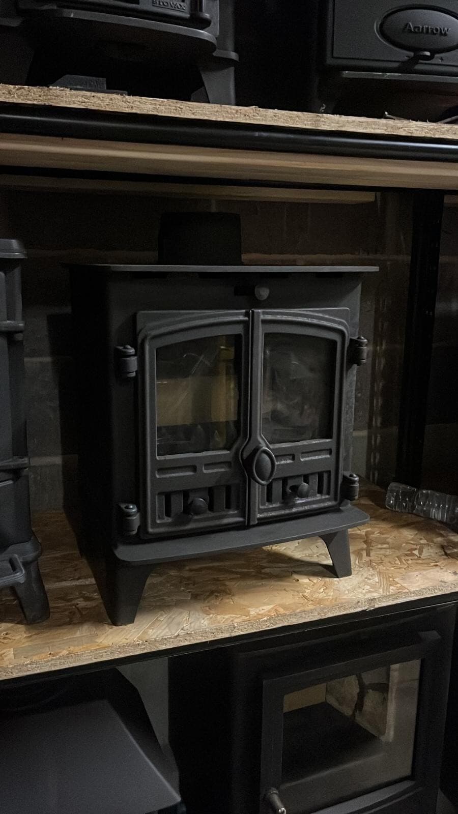Hunter Herald 4 5kw Stove, MULTIFUEL, (log,wood+burner), DEFRA, eco stoveπππ 4