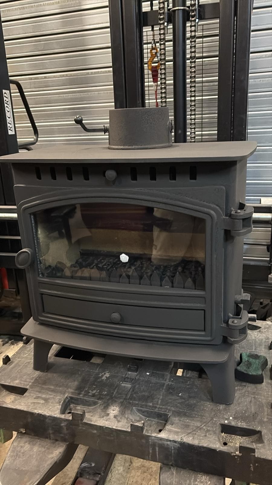 Hunter Herald 8 Stove Mk2 8kw, MULTIFUEL, (log,wood+burner), DEFRA, 🚚🚚 — view 2