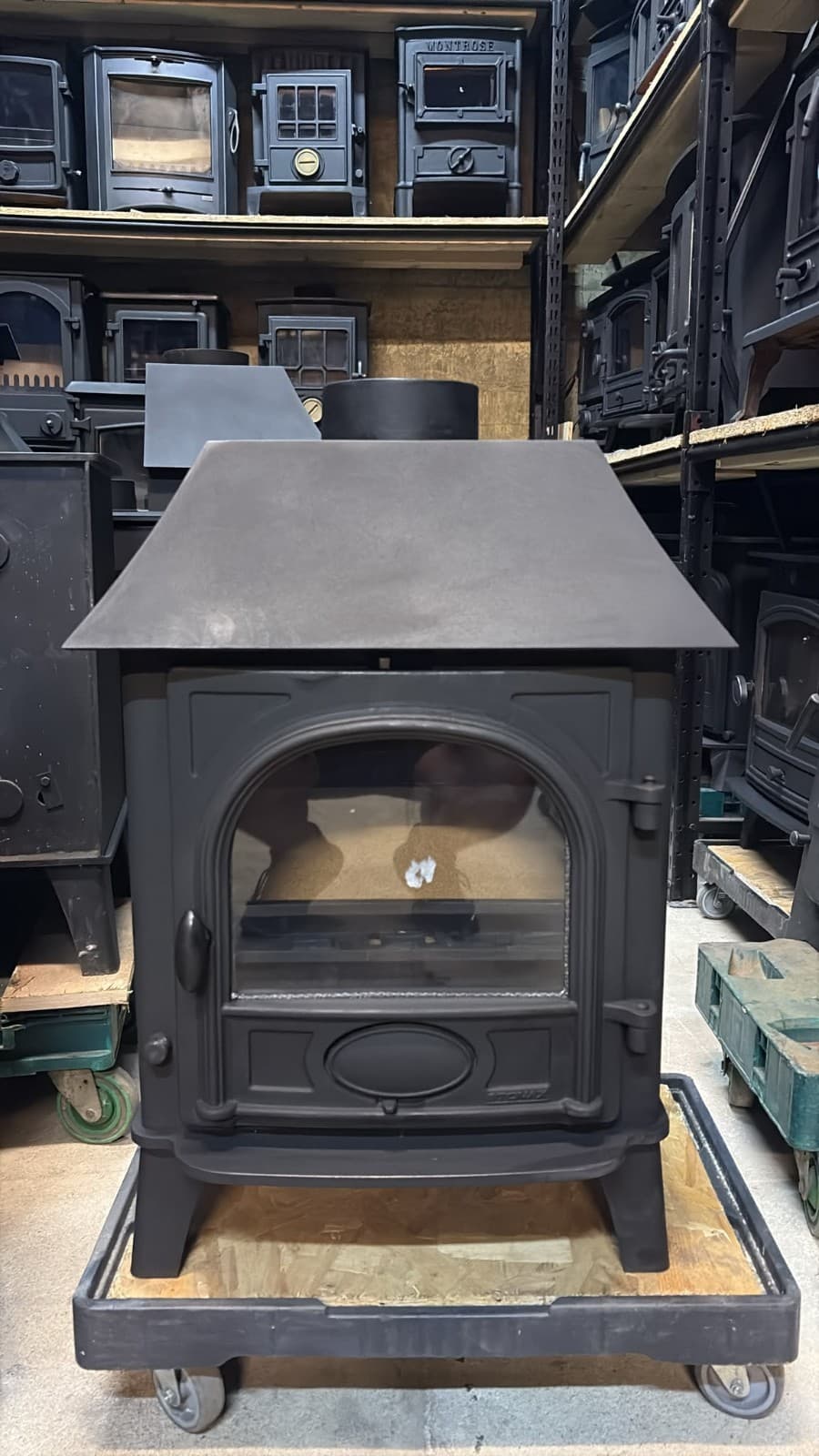🔥 RESTORED “STOVAX STOCKTON 5” 5KW Multifuel DEFRA stove Wood Log Burner 🔥 — view 4