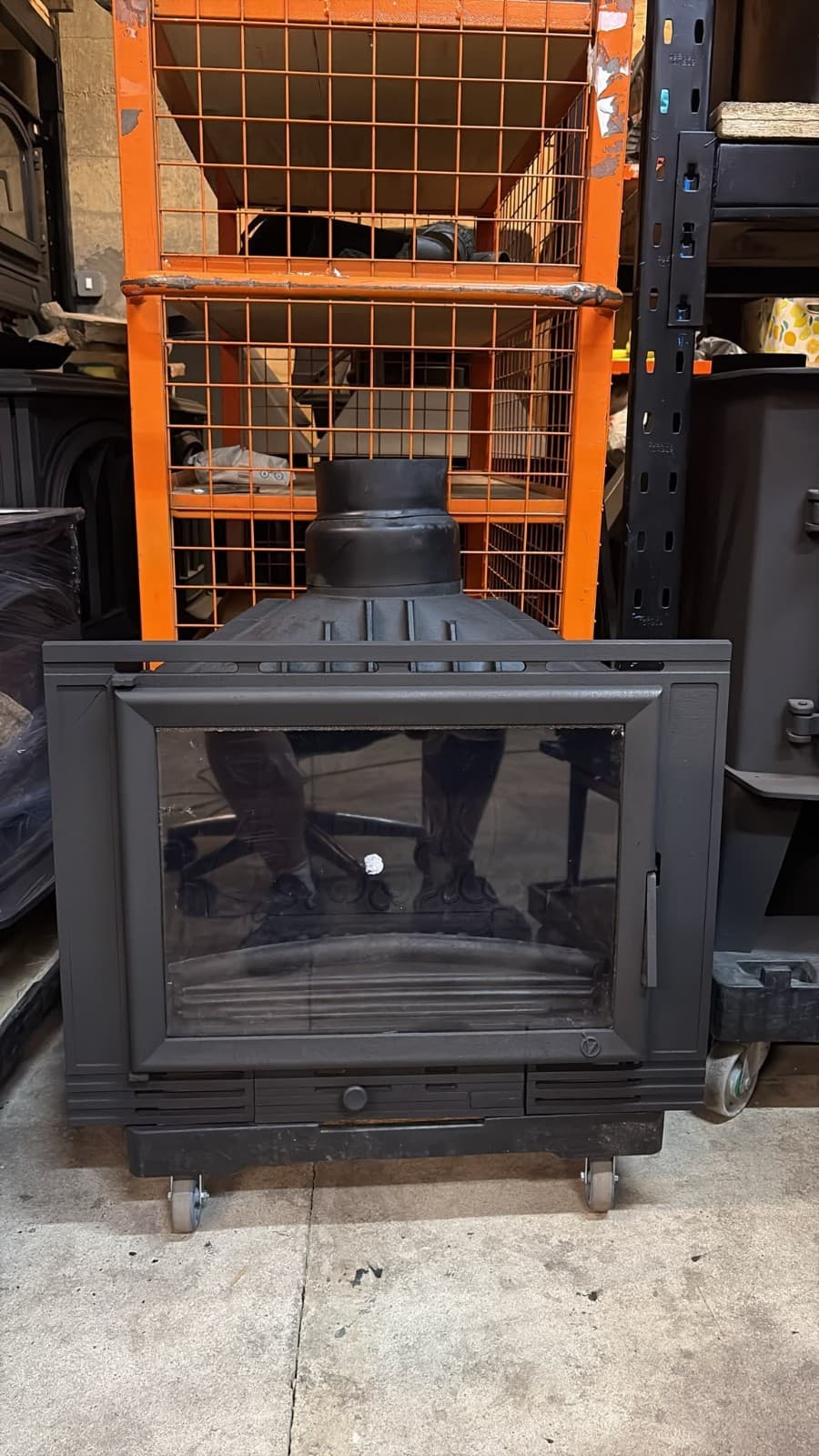 Penman VEGA Stove, 5kW, MULTIFUEL, (log,wood+burner), 🚚🚚 INSET — view 4