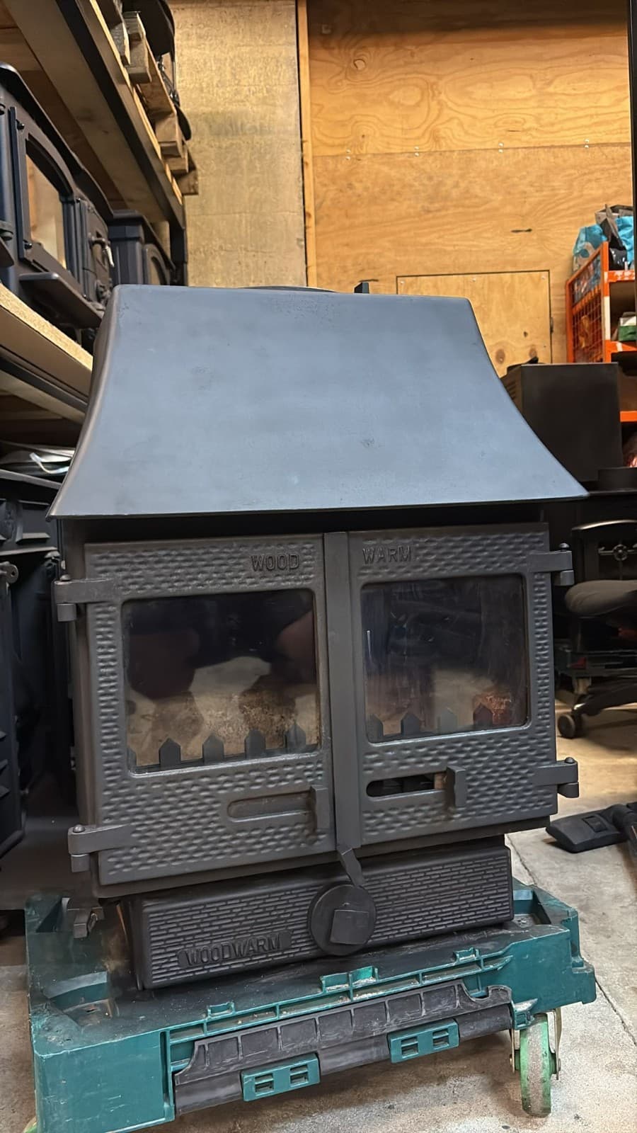 WOODWARM Stove, 5kW MULTIFUEL, COAL (log,wood+burner), 🚚🚚 — view 2