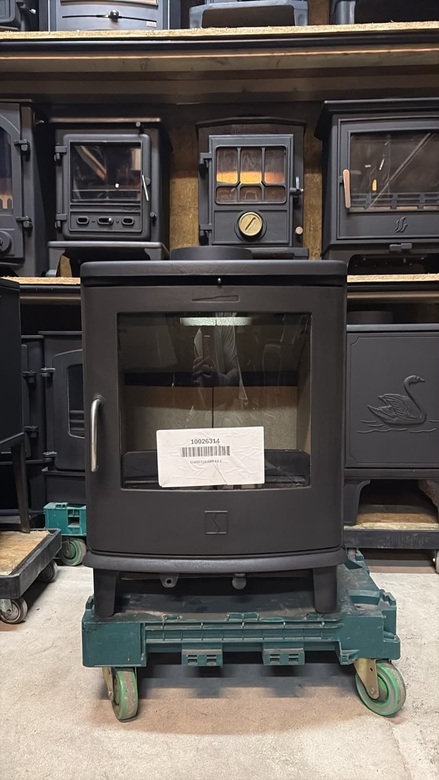 Scan Anderston 8 Scandinavian Scandi, Vintage, Cast iron stove. Restored — view 4