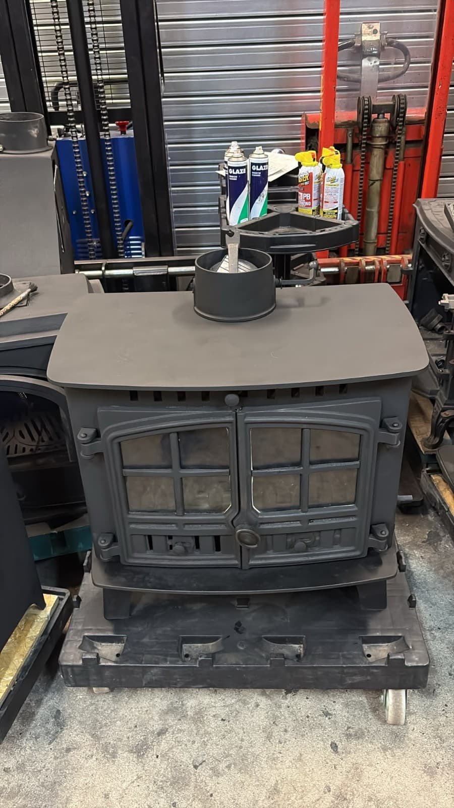 hunter herald 14 Stove, 14KW, MULTIFUEL, (log,wood+burner)🚚🚚V DELIVERY V — view 4