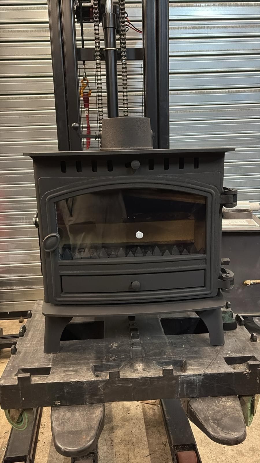 Hunter Herald 8 Stove Mk2 8kw, MULTIFUEL, (log,wood+burner), DEFRA, 🚚🚚 — view 5