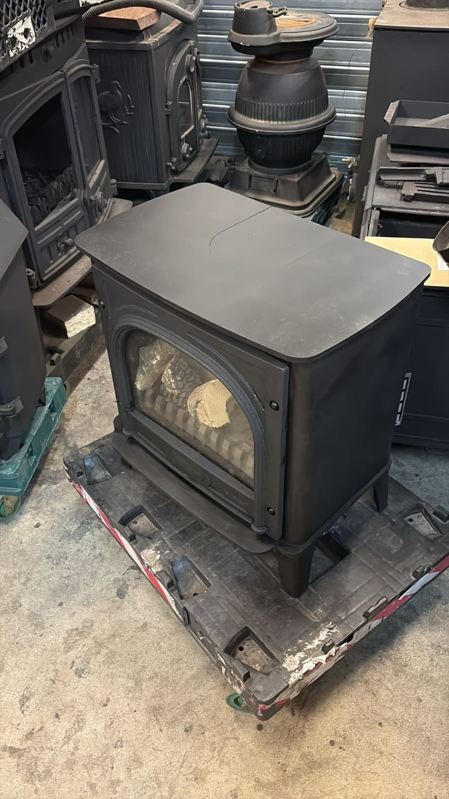 Gazco ASHTON Stockton 8 GAS 6.6KW Medium Gas Stove Fire BALANCED FLUE 4