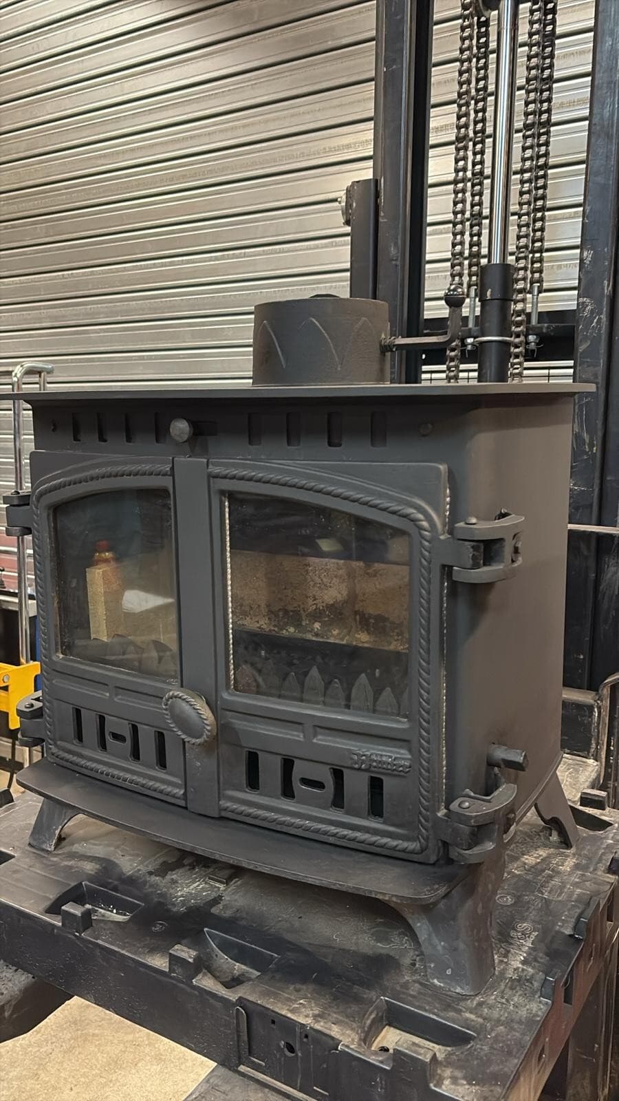 HUNTER HERALD 8 Stove 8kw, MULTIFUEL, COAL (log,wood+burner), ๐๐๐ โ view 3