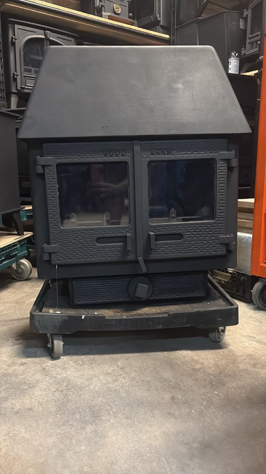 Woodwarm Fireblaze Stove, 8Kw MULTI FUEL BOILER, (log,wood+burner) BOILER ๐๐ โ view 3