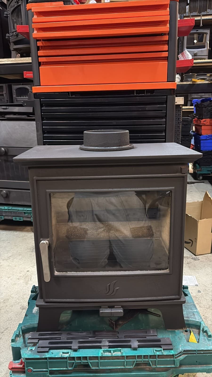 ACR Malvern Stove, 5kW, MULTIFUEL, (log,wood+burner), DEFRA EXTERNAL AIR ๐๐ โ view 4