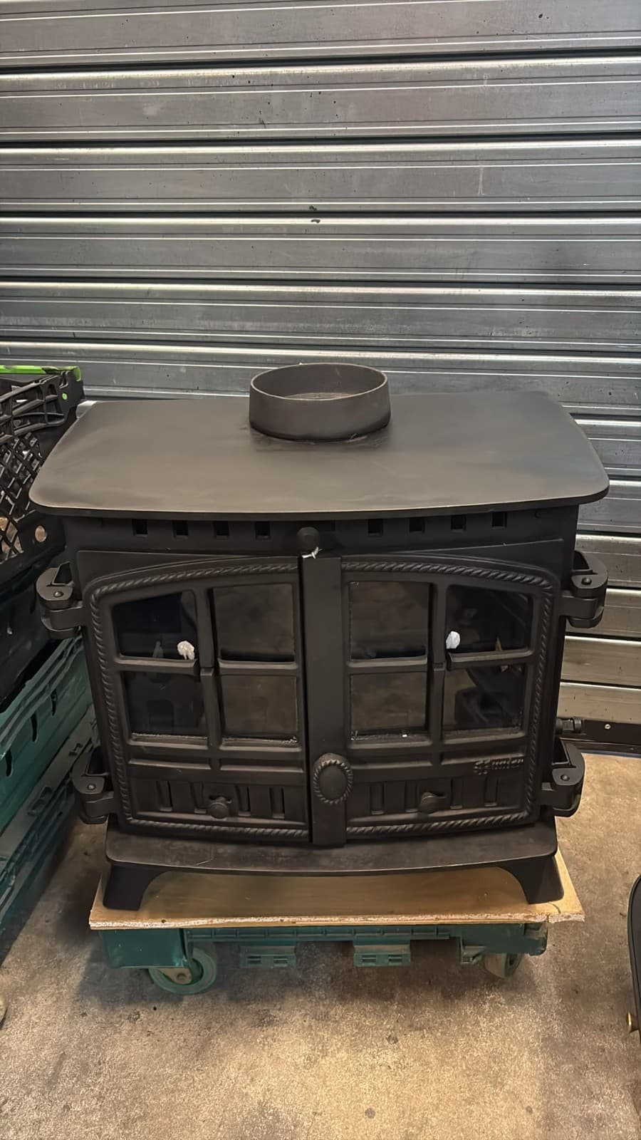 Hunter Herald 8 Stove 8kw, COAL, MULTIFUEL, (log,wood+burner), DELIVERY ๐๐ โ view 3