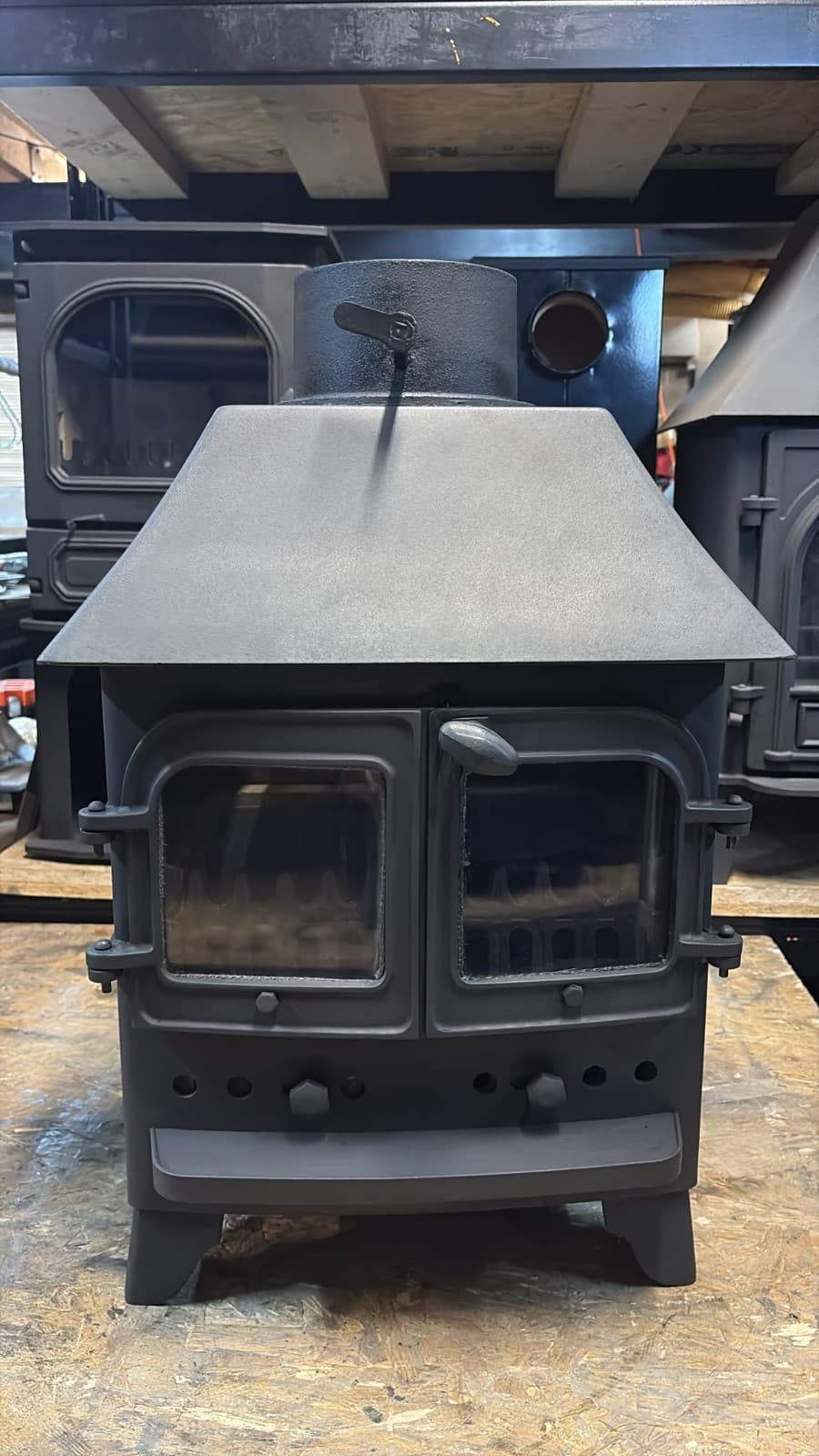 Villager Chelsea Duo Stove, 5kW, Wood Burner. (log,wood+burner), DEFRA ๐๐ โ view 5