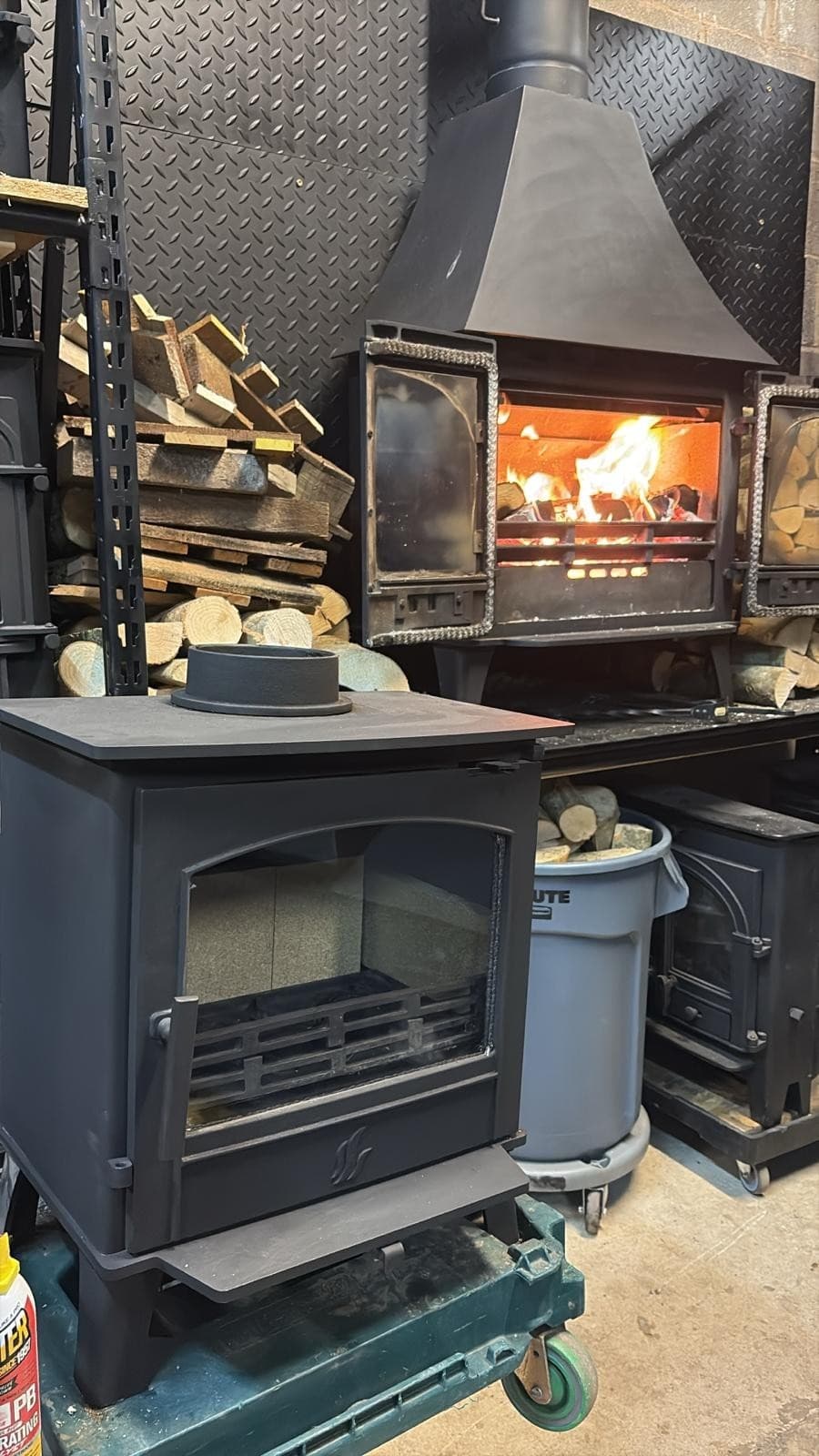 ACR Earlswood Stove, 5kW, MULTIFUEL, (log,wood+burner), DEFRA 🚚🚚 — view 2