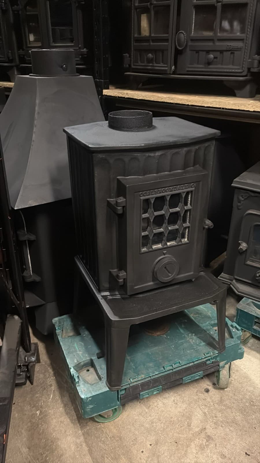 Aga Coalbrookdale Little Wenlock Stove,5kW,BOILER, MUTIFUEL, (log,wood+burner) — view 2
