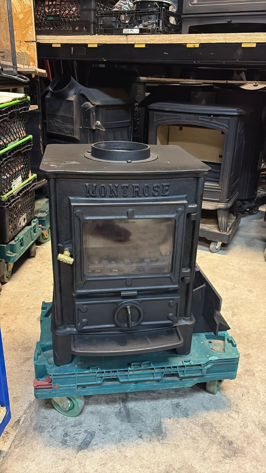 Esse Montrose, MK1 Stove, 5kw MULTIFUEL, (log,wood+burner), ๐๐ 5