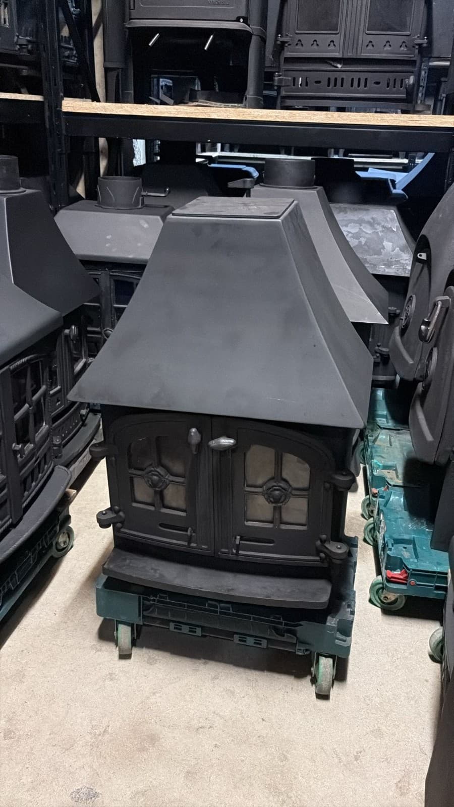 Yeoman Devon Stove 9Kw, CANOPY STOVE, Multifuel, (log,wood+burner), ๐๐ ๐